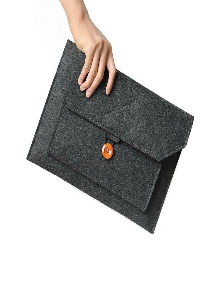 Fashionable Slim Wool Felt Laptop Bag Notebook Sleeve for 13'' Laptop