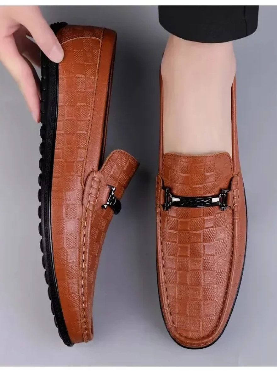 RS Super Men's Premium Full Grain Leather Loafers