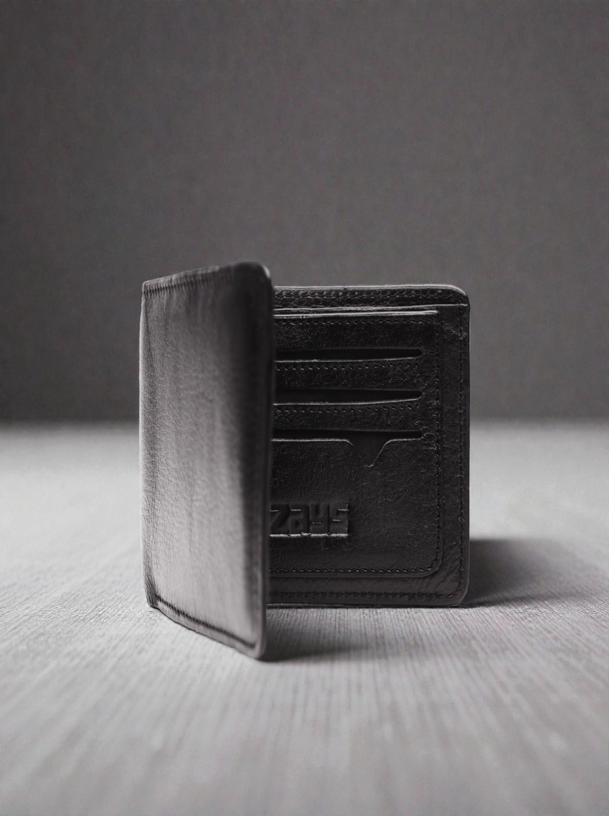 Zays Handcrafted Premium Leather Bifold Short Wallet zsw107