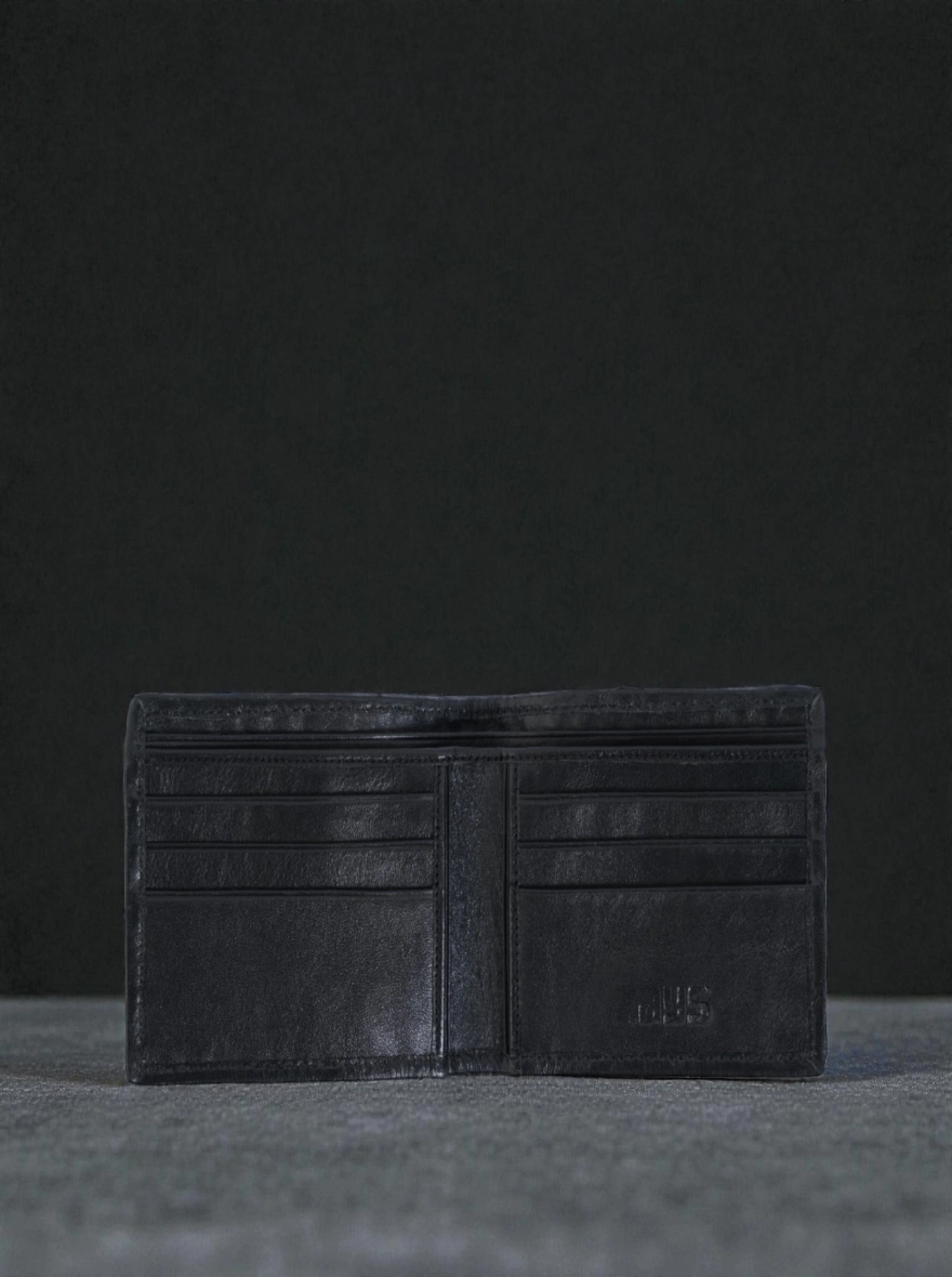 Zays Handcrafted Real Patti Design Premium Genuine Leather Wallet