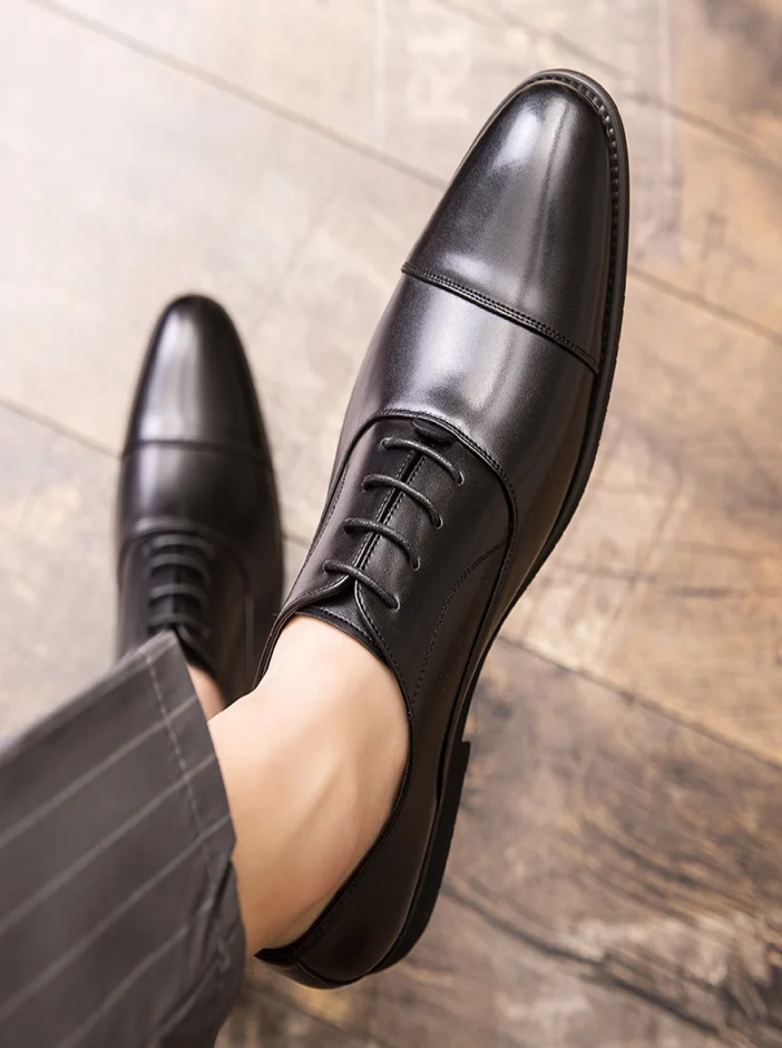 PS Shoe Gallery Premium Men’s Leather Oxford Shoes