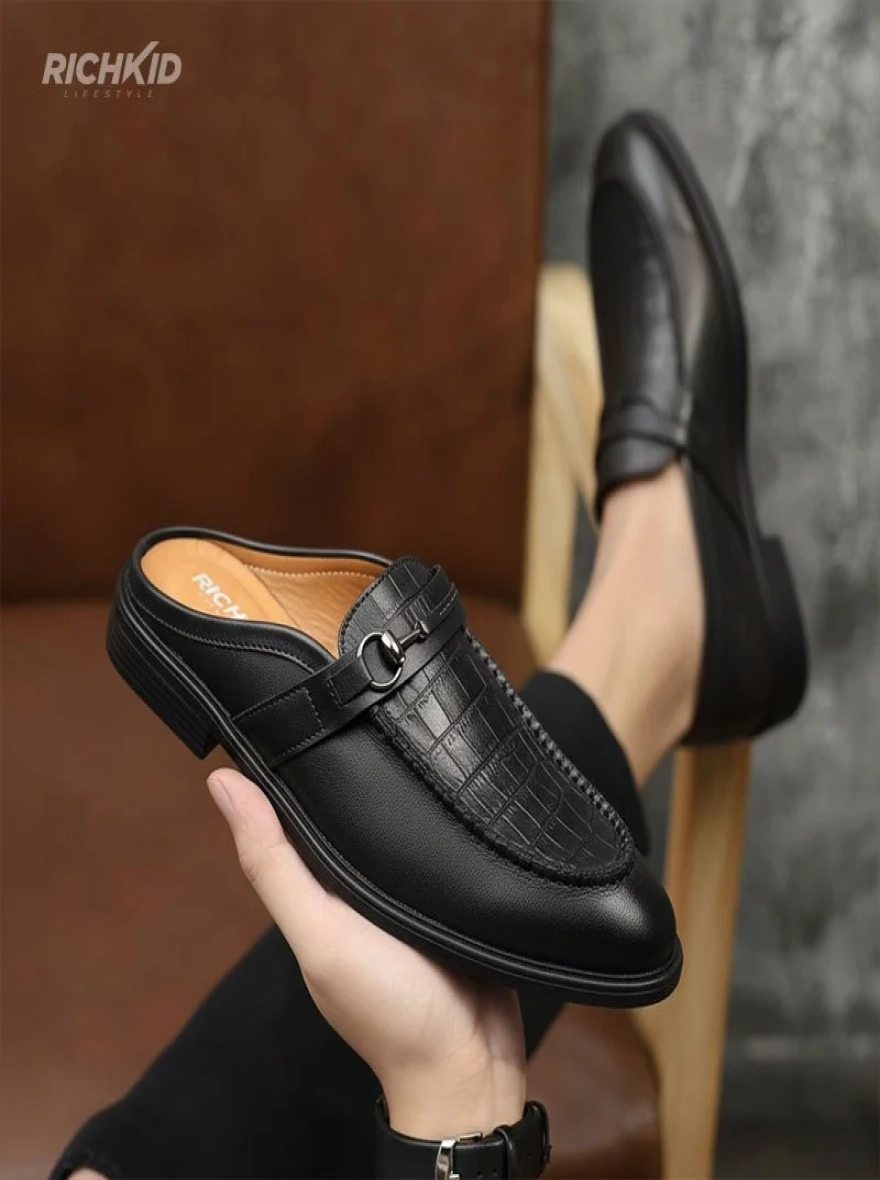 PS Shoe Gallery Premium Men’s Moccasin Stitch Loafers