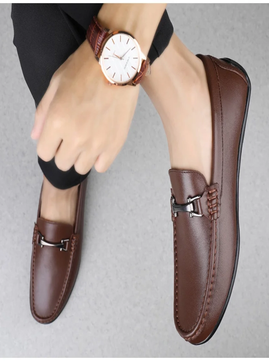 PS Shoe Gallery Men’s Premium Leather Loafers