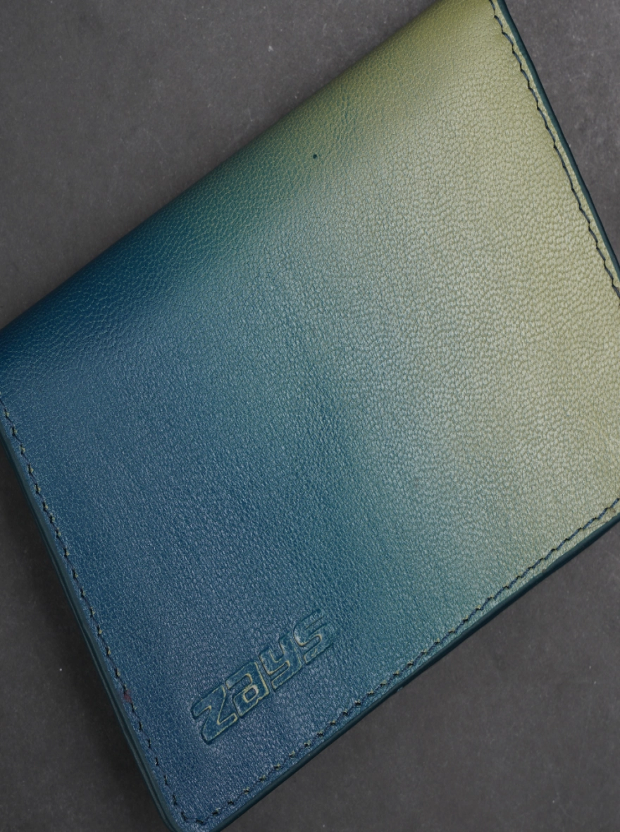 Zays Premium Eco-Friendly Leather Magnetic Card Holder Mini Wallet Mix Color