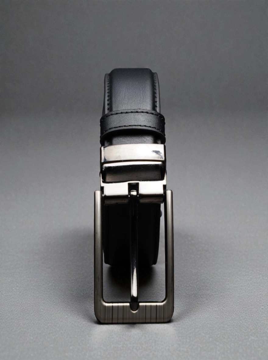 Zays Handcrafted Leather Belt for Men - Full-Grain Cowhide Adjustable Fit Stylish and Long-Lasting Designed for Office Traditional and Casual Use