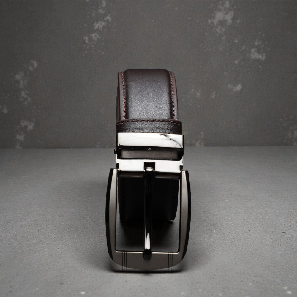 Zays Handcrafted Leather Belt for Men - Full-Grain Cowhide Adjustable Fit Stylish BS103