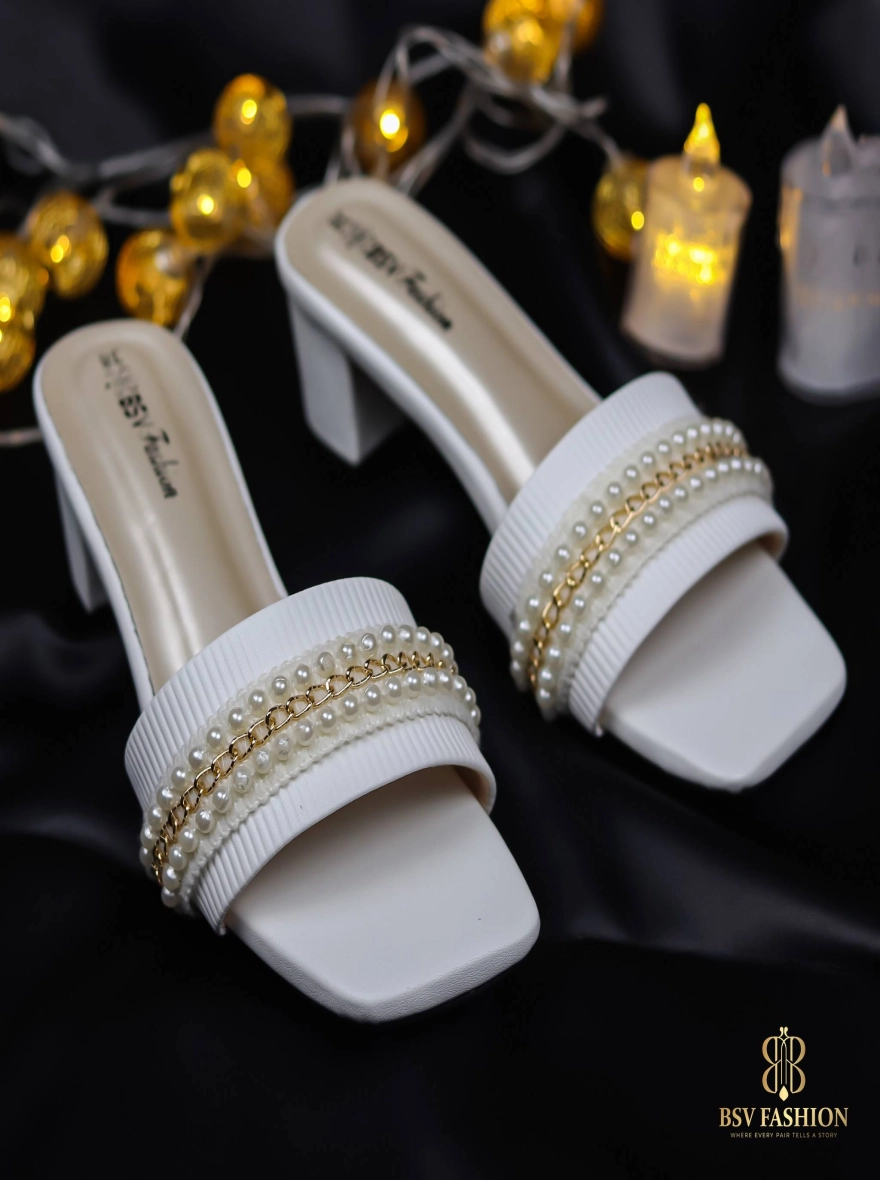 Elegant Cross-Strap 2-Inch Box Heel Shoes