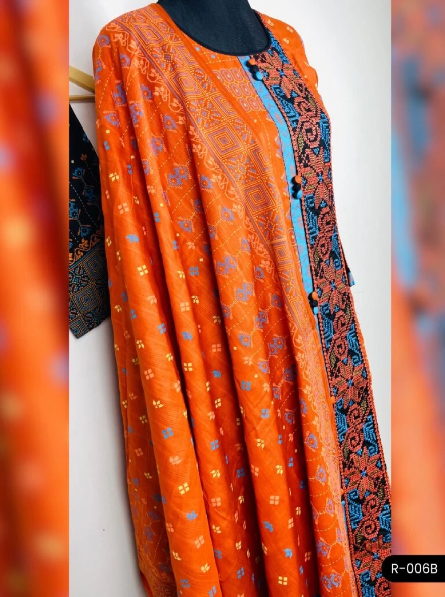 Premium Boutique Cotton 3-Piece Salwar Kameez - R-006B