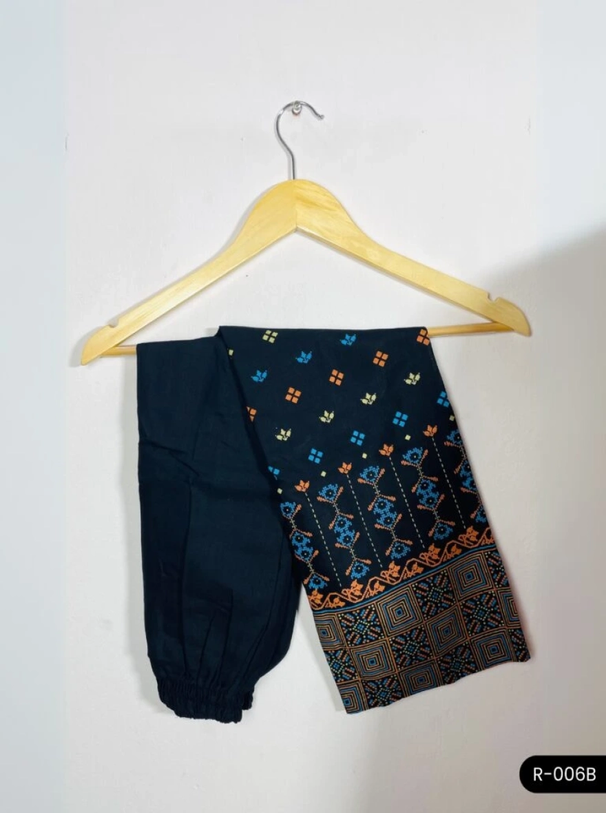 Premium Boutique Cotton 3-Piece Salwar Kameez - R-006B