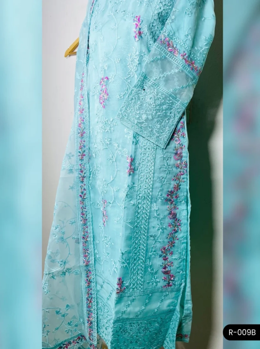 Premium Boutique Cotton 3-Piece Salwar Kameez - R-009B