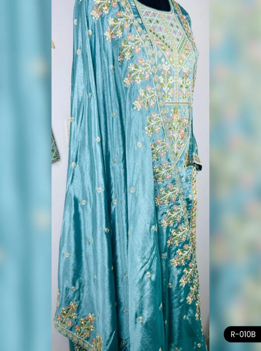 Premium Boutique Cotton 3-Piece Salwar Kameez - R-010B