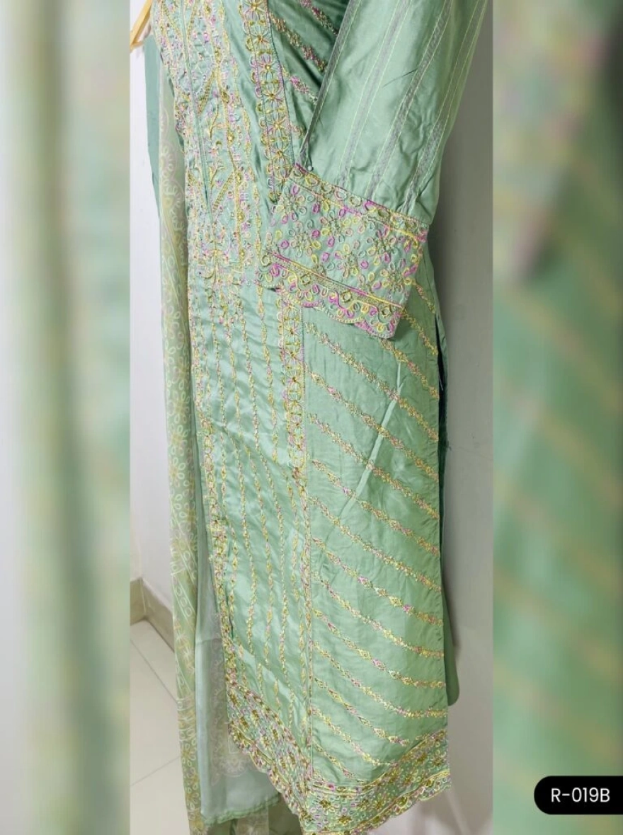 Premium Boutique Cotton 3-Piece Salwar Kameez - R-019B