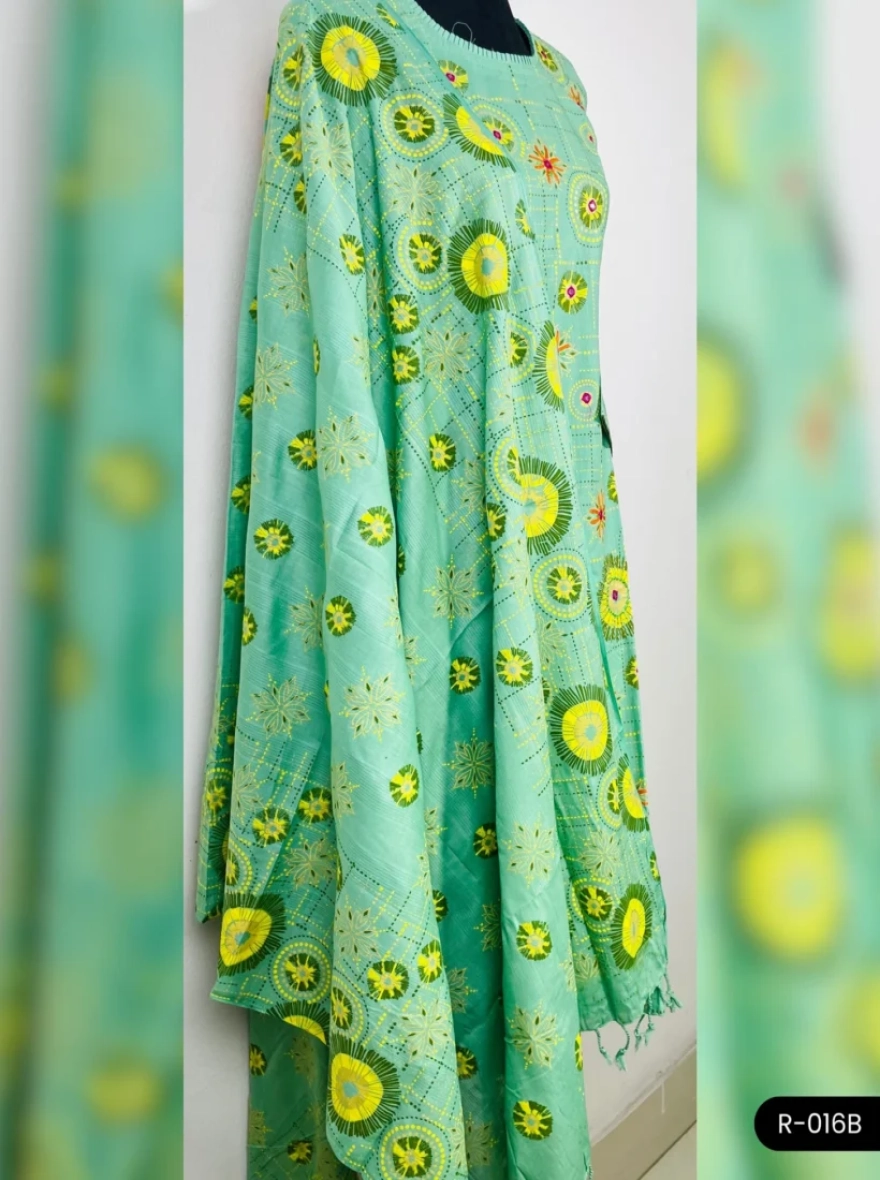 Premium Boutique Cotton 3-Piece Salwar Kameez - R-016B