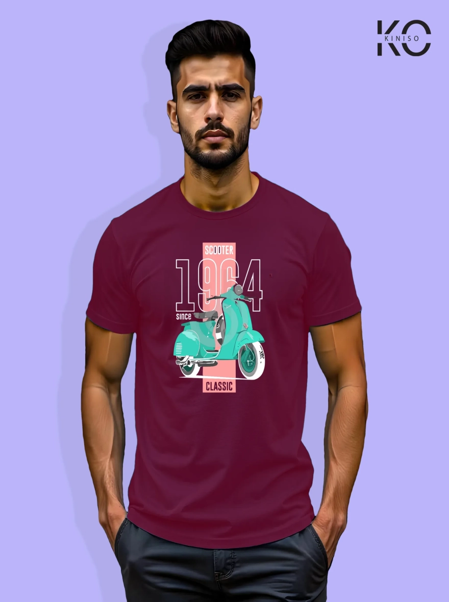 1964 Classic Scooter Printed T-Shirt