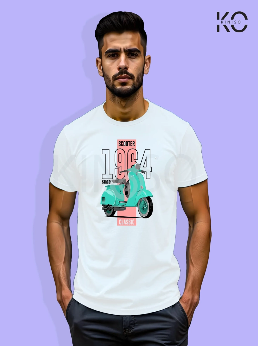 1964 Classic Scooter Printed T-Shirt