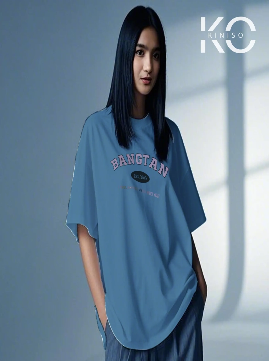 K-pop T-shirt with Bangtan Est 2013 Print