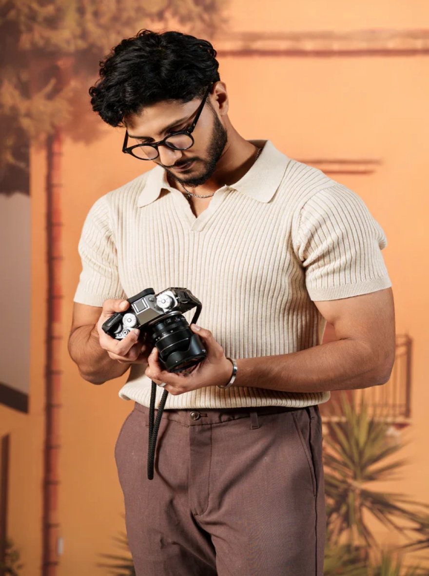 Napoli Sand Knit Polo