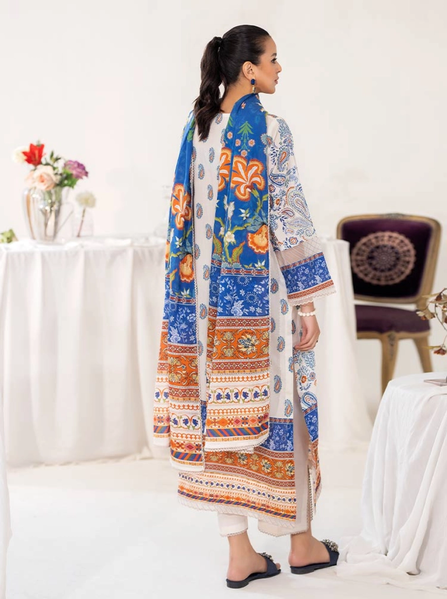 Dusty Rose Embroidered Georgette Suit