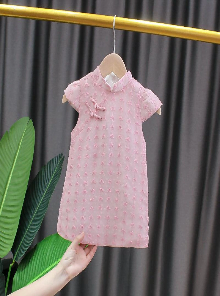 Imported Casual Cotton Rose Premium Frock (China)