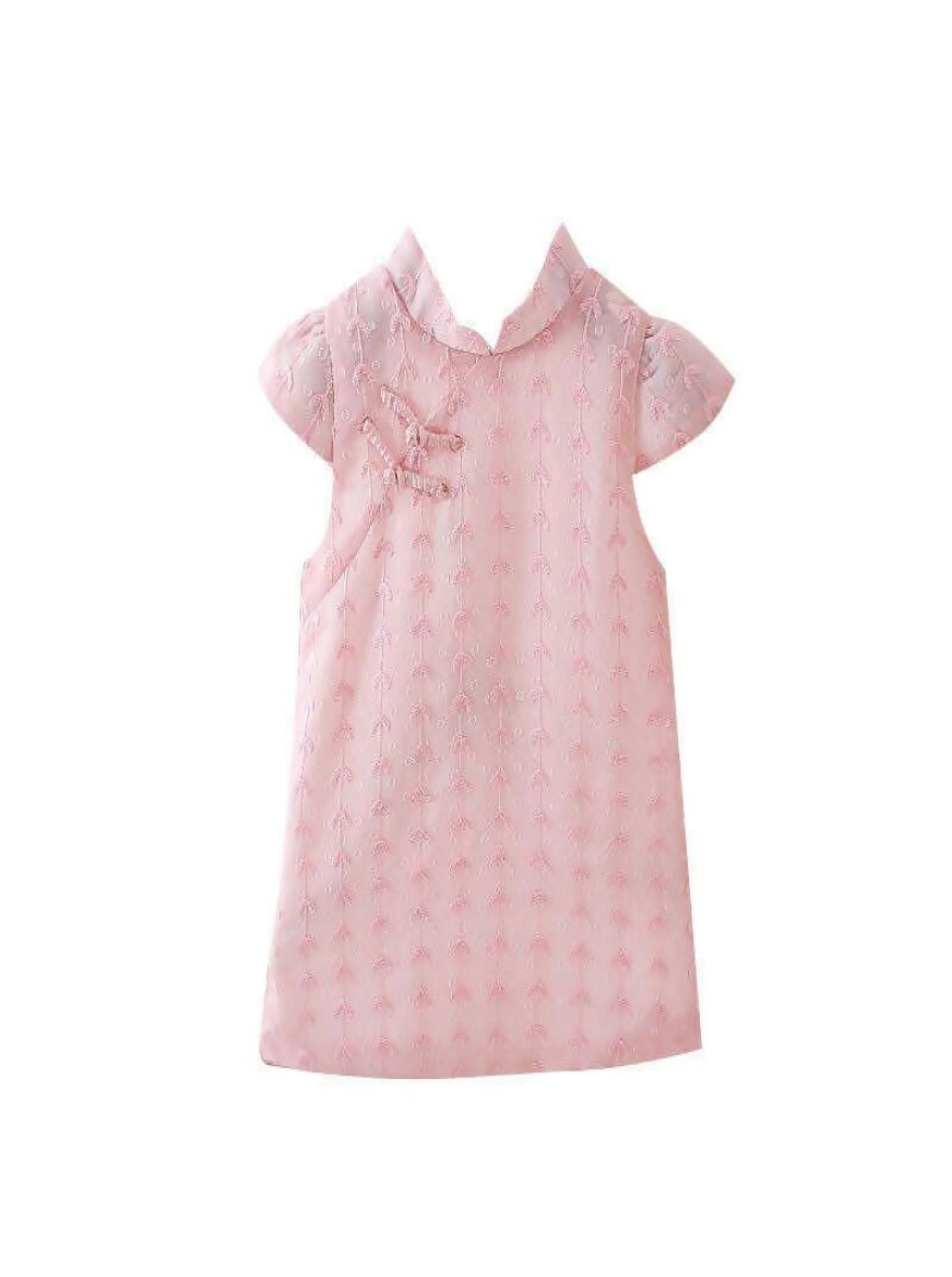 Imported Casual Cotton Rose Premium Frock (China)