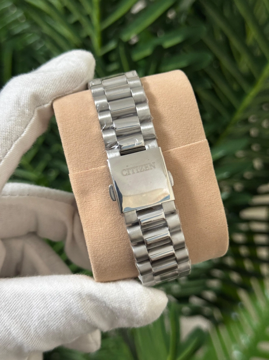 Citizen Tsuyosa Automatic Watch – Sunray Burgundy Dial & Stainless Steel