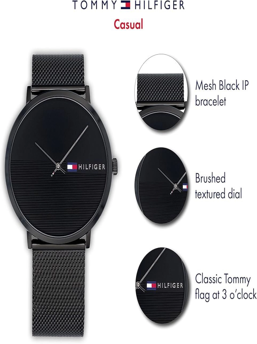 Tommy Hilfiger 1791621 Sneaker Series Blue Dial Men’s Watch