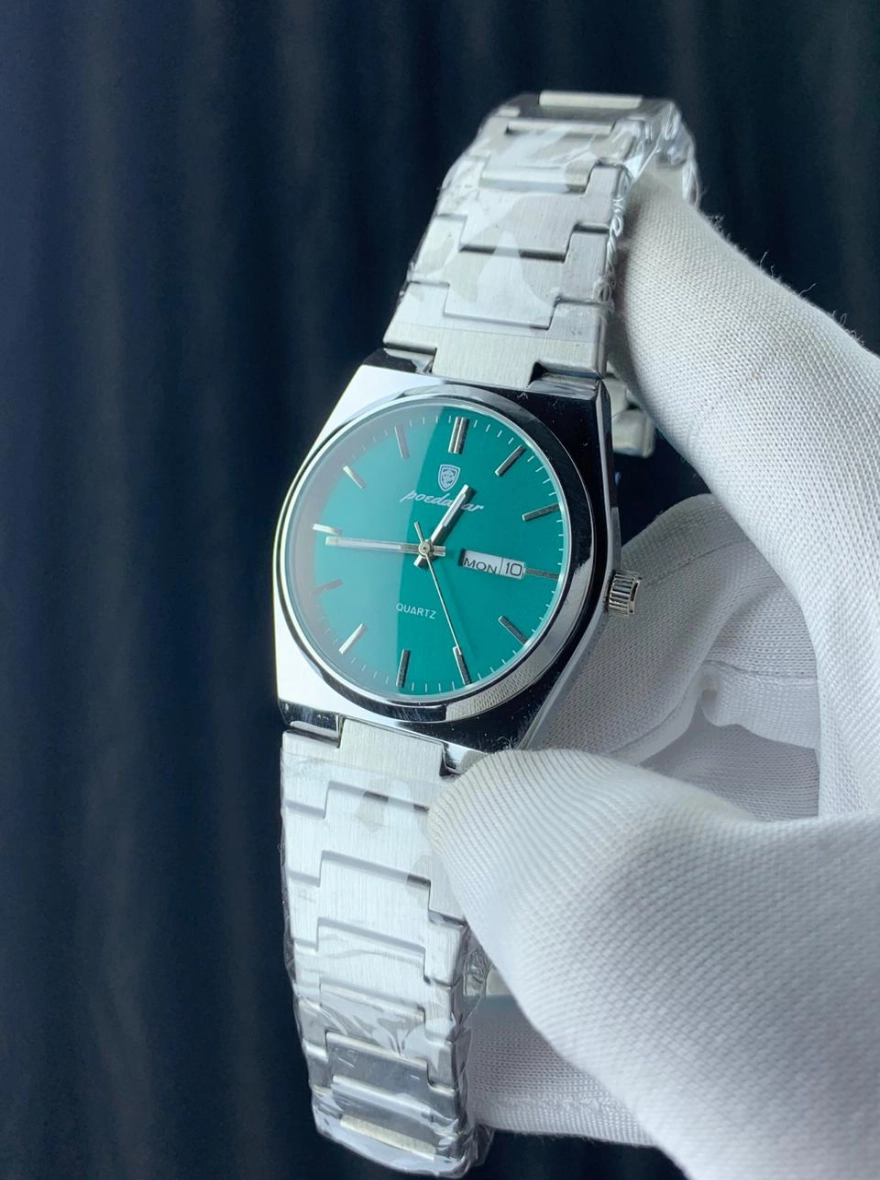Poedagar 930 Emerald- Stainless Steel Men’s Watch
