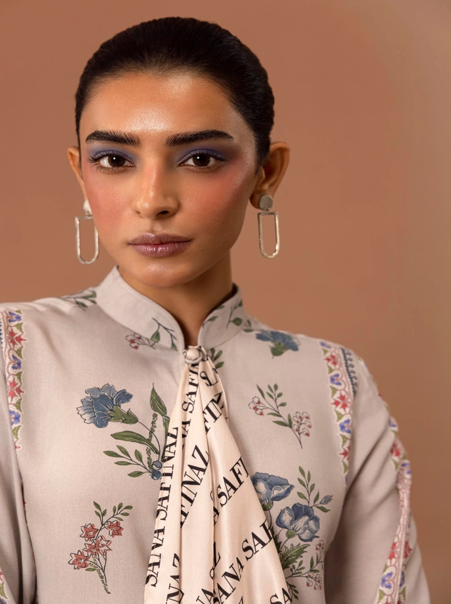 Sana Safinaz Mahay – Digital Printed Linen & Cambric Two-Piece Suit