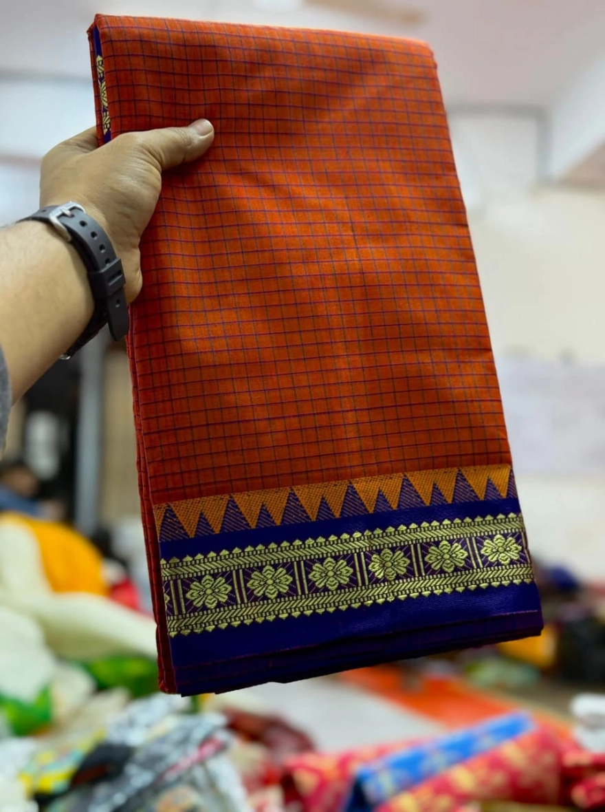 Premium Tangail Madurai Half Silk Saree – Vibrant Ethnic Collection