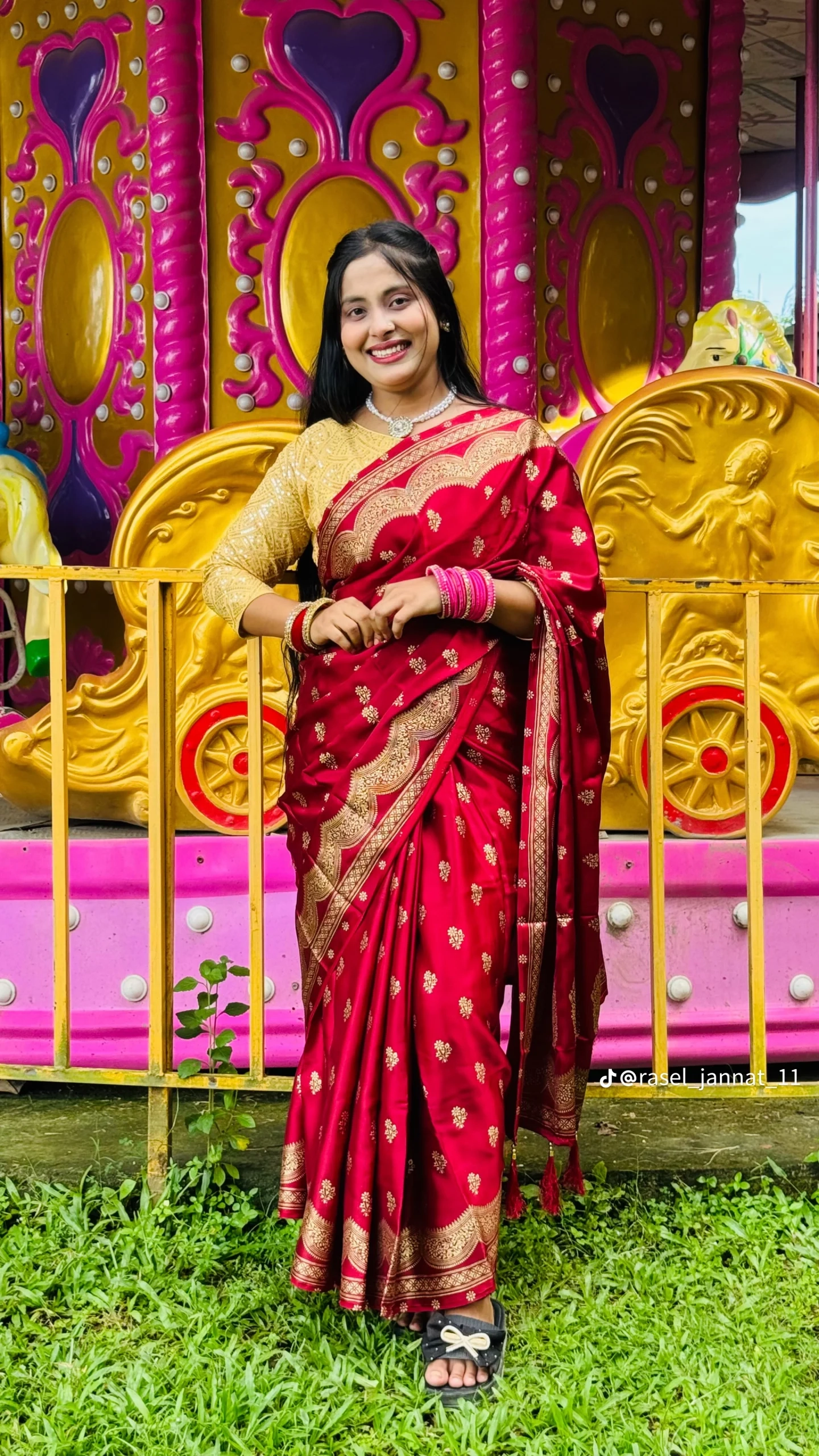 Premium Japanese Silk Black Saree with Screen Print