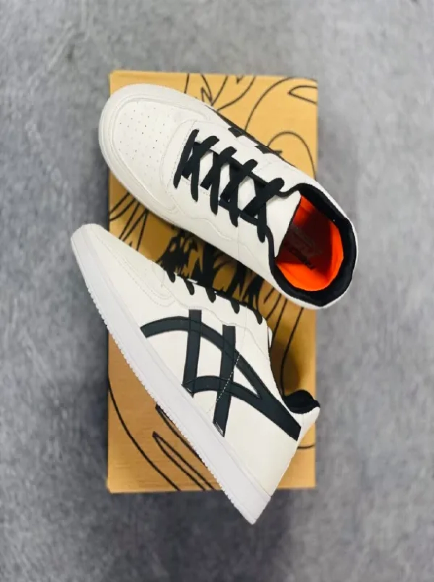 Classic Cream Trendy Sneakers (V2) - Men's Edition