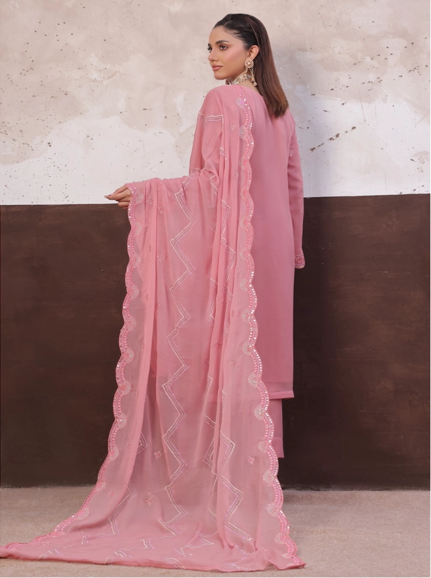 Pakistani Amsaal by Bin Hamid Embroidered Chiffon 3-Piece Suite