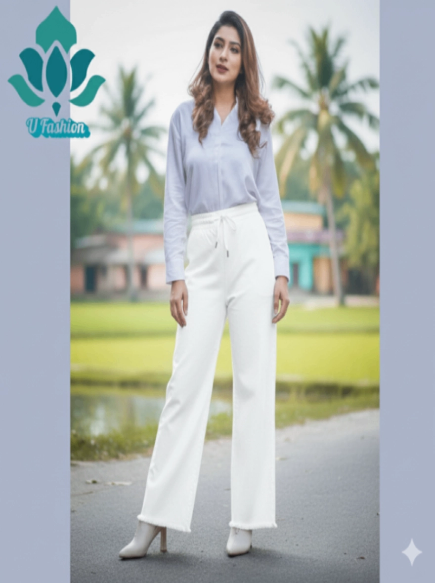 Urban Chic Denim Flare Palazzo