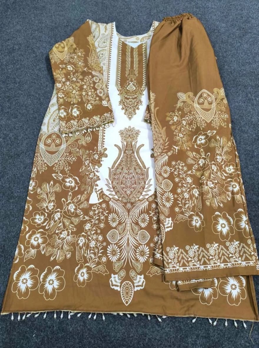 Golden Ochre Filigree Ensemble
