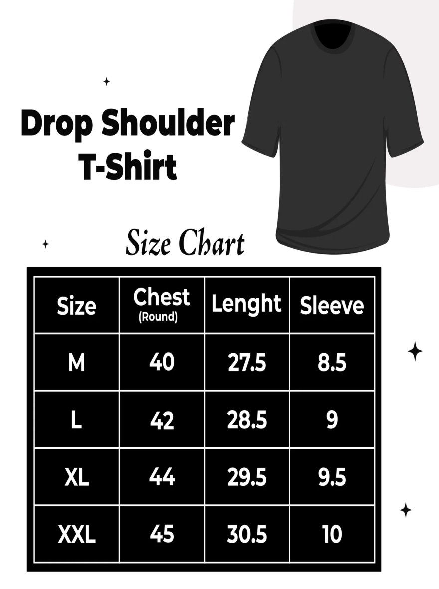 Premium Drop Shoulder T-Shirt - White