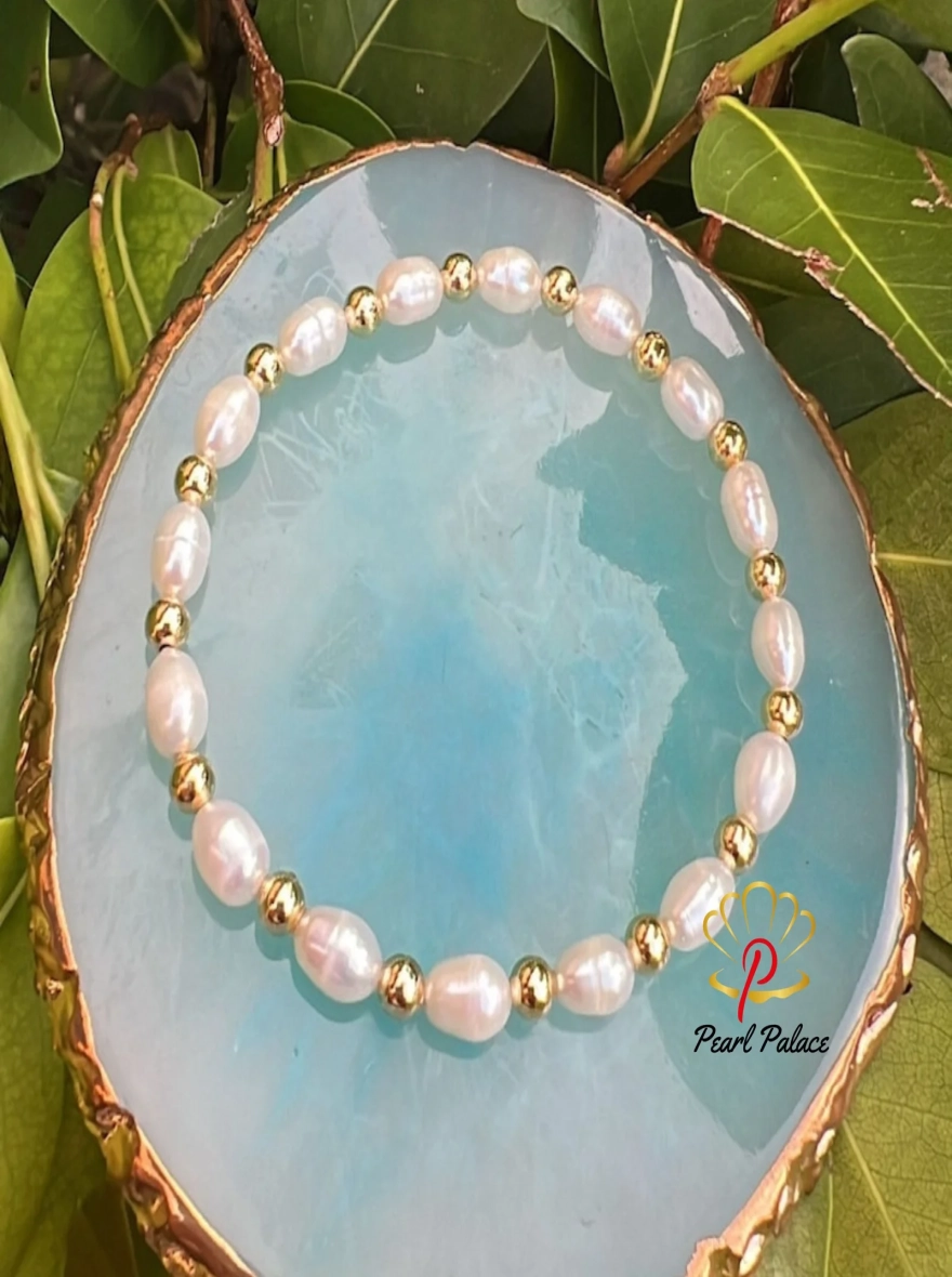 Real Freshwater Pearl Bracelet for Women