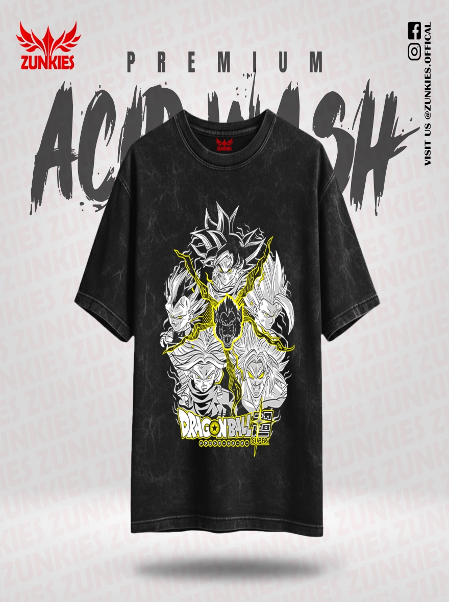 Dragon Ball Super - Zunkies Acid Wash Premium Collection