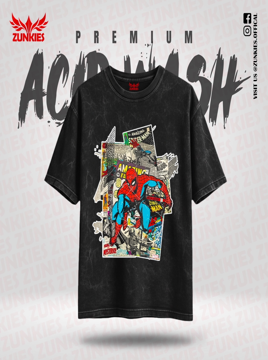Spider Man - Zunkies Acid Wash Premium Collection
