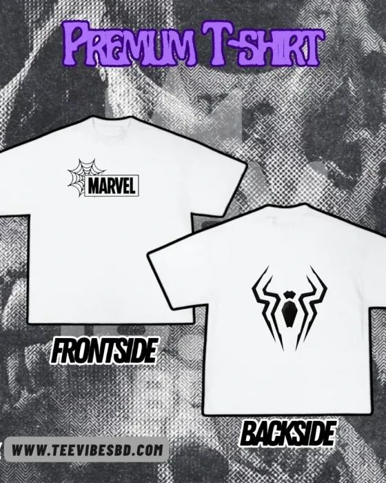 Regular Fit and Dropsholder Premium Printed T-Shirt-B