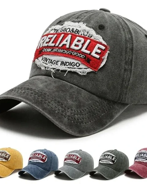 European And American Style Vintage Hat Women’s Washed Distressed Baseball Cap