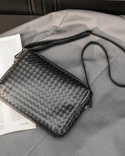 Garb Signature Korean Braided Leather 2-in-1 Executive Bag