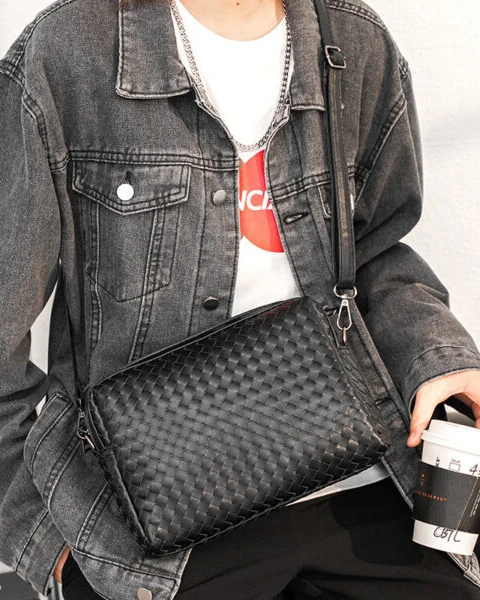 Garb Signature Korean Braided Leather 2-in-1 Executive Bag