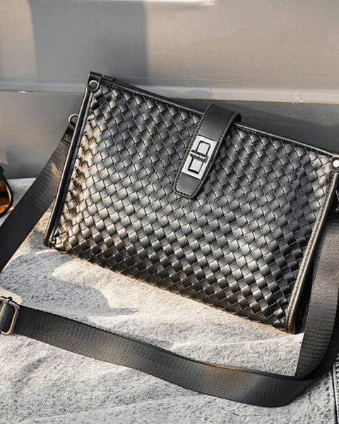 Garb Signature | Elite Architectural Leather Messenger Bag