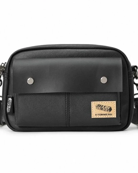 Garb Signature | Heritage Grain Leather Shoulder Bag