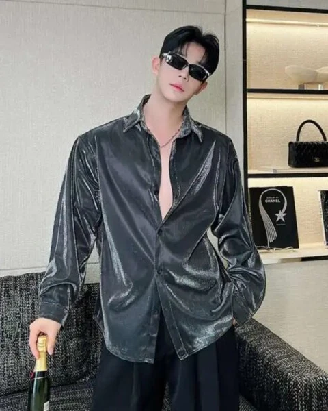 Mans Sock Premium Party Shirt – Exclusive Garb Edition