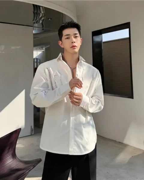 Premium Smart Micro-Elastic Long Sleeve Shirt