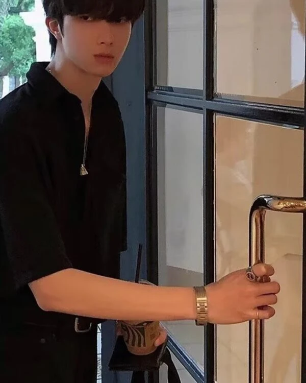 Premium Textured Waffle-Knit Polo Shirt – Garb Exclusive