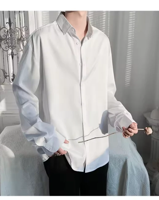 Premium Versatile Pure Color Casual Shirt