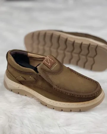 Royal Cobbler_Olive_Leather_Casual_Men