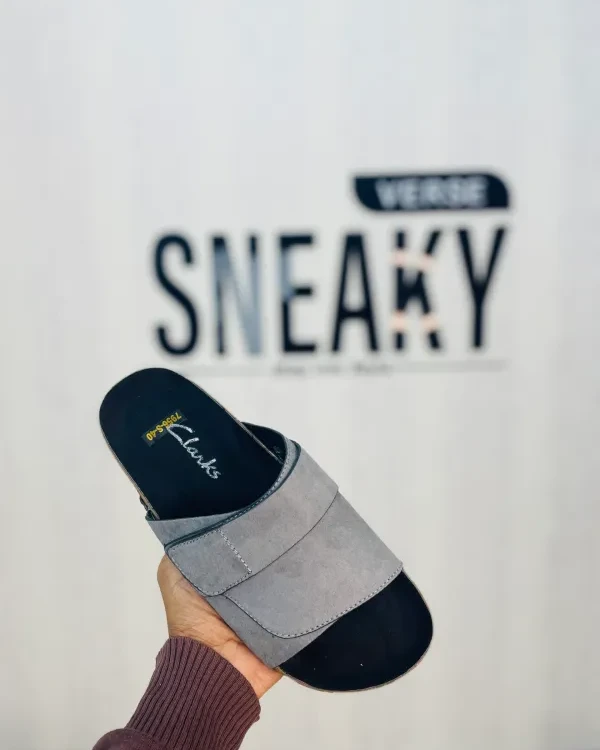 CloudSoft Velcro Slide – Silver